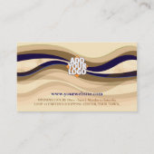 Geschäftskarte für Wellenberater Visitenkarte (Rückseite)