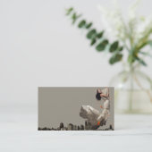 Geschäftskarte für wirkliches Anwesen Visitenkarte (Stehend Vorderseite)