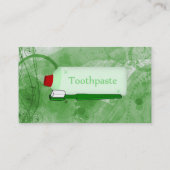 Geschäftskarte für Zahnersatz Terminkarte (Rückseite)