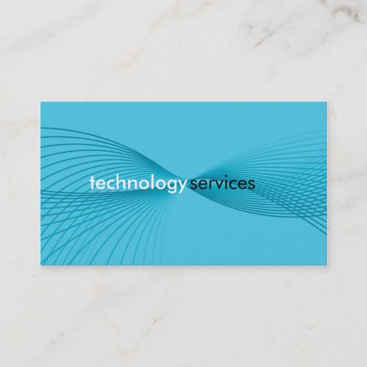 GESCHÄFTSKARTE: futuristica Flair L11 Visitenkarte (Vorderseite)