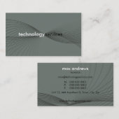 GESCHÄFTSKARTE: futuristica Flair L5 Visitenkarte (Vorne/Hinten)