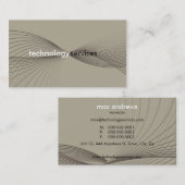 GESCHÄFTSKARTE: futuristica Flair L7 Visitenkarte (Vorne/Hinten)