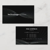 GESCHÄFTSKARTE: futuristica Flair L8 Visitenkarte (Vorne/Hinten)