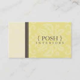 GESCHÄFTSKARTE:: göttlich Damast L 8 Visitenkarte