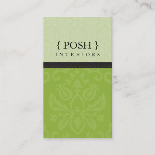 GESCHÄFTSKARTE:: Göttlich Damast P 4 Visitenkarte