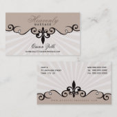 GESCHÄFTSKARTE: himmlisch L1 Visitenkarte (Vorne/Hinten)