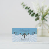 GESCHÄFTSKARTE: himmlisch L6 Visitenkarte (Stehend Vorderseite)