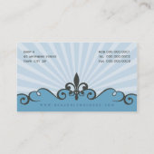 GESCHÄFTSKARTE: himmlisch L6 Visitenkarte (Rückseite)