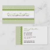 GESCHÄFTSKARTE: hübsche Kunst 3 Visitenkarte (Vorne/Hinten)