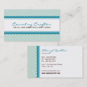 GESCHÄFTSKARTE: hübsche Kunstfertigkeit 5 Visitenkarte (Vorne/Hinten)