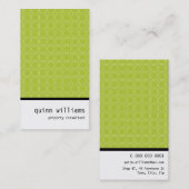 GESCHÄFTSKARTE: Jazzy 5P Visitenkarte (Vorne/Hinten)