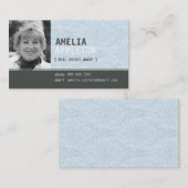 GESCHÄFTSKARTE :: Jazzy Foto 23L Visitenkarte (Vorne/Hinten)