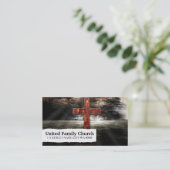 Geschäftskarte Kirche Visitenkarte (Stehend Vorderseite)