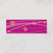 GESCHÄFTSKARTE: Klammern 1 Mini Visitenkarte (Rückseite)