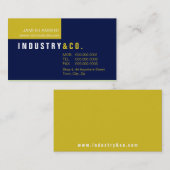 GESCHÄFTSKARTE: korporativ modern 13 Visitenkarte (Vorne/Hinten)