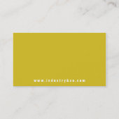 GESCHÄFTSKARTE: korporativ modern 13 Visitenkarte (Rückseite)