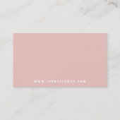 GESCHÄFTSKARTE: korporativ modern 14 Visitenkarte (Rückseite)