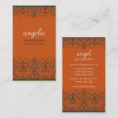 GESCHÄFTSKARTE: kunstvoll fein P2 Visitenkarte (Vorne/Hinten)