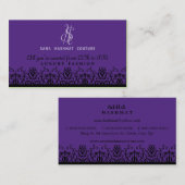 GESCHÄFTSKARTE: kunstvoll feine L11 Visitenkarte (Vorne/Hinten)