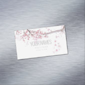 GESCHÄFTSKARTE MAGNET: "CHERRY BLOSSOM" MAGNETISCHE VISITENKARTE (Beispiel)