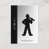 Geschäftskarte Mechanik/Maschine Visitenkarte (Rückseite)