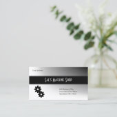 Geschäftskarte Mechanik/Maschine Visitenkarte (Stehend Vorderseite)