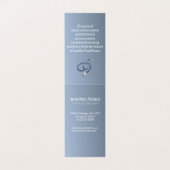 Geschäftskarte Medizintechnik Visitenkarten (Innenseite Aufgefaltet)