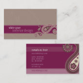 GESCHÄFTSKARTE: Pisley 3 Visitenkarte (Vorne/Hinten)