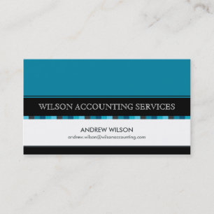 GESCHÄFTSKARTE: Schachbrett 1L Visitenkarte