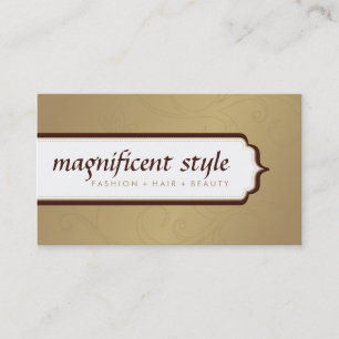 GESCHÄFTSKARTE :: stilvolle Pracht 7 Visitenkarte