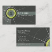 GESCHÄFTSKARTE: Techno 10 Visitenkarte (Vorne/Hinten)