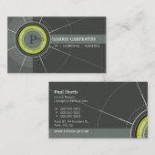 GESCHÄFTSKARTE: Techno 12 Visitenkarte (Vorne/Hinten)