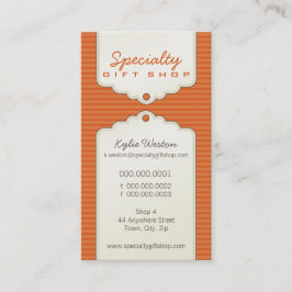 GESCHÄFTSKARTE:: trendy gifttag P1 Visitenkarte