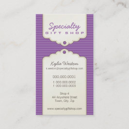 GESCHÄFTSKARTE:: trendy gifttag P2 Visitenkarte