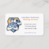 Geschäftskarte Typ Company Service Visitenkarte (Vorderseite)