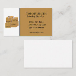 Geschäftskarte "Umzugsboxen Service" Visitenkarte