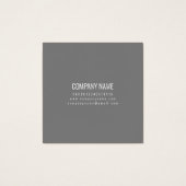 GESCHÄFTSKARTE: "VINTAGE BLUME" (Rückseite)