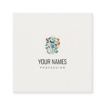 GESCHÄFTSKARTE: VINTAGE SCHALTFLÄCHE