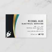 Geschäftskarte Visitenkarte (Rückseite)