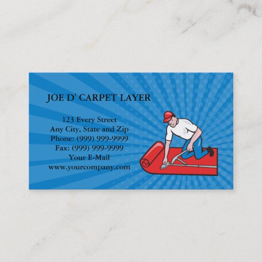 Geschäftskarte Visitenkarte (Vorderseite)