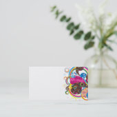 Geschäftskarte Visitenkarte (Stehend Vorderseite)