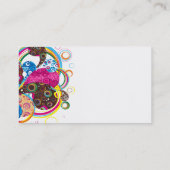 Geschäftskarte Visitenkarte (Rückseite)