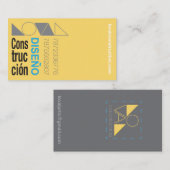 GESCHÄFTSKARTE VISITENKARTE (Vorne/Hinten)