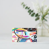 Geschäftskarte Visitenkarte (Stehend Vorderseite)