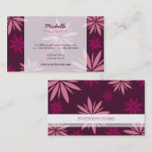 GESCHÄFTSKARTE: Vitalität 6 Visitenkarte (Vorne/Hinten)