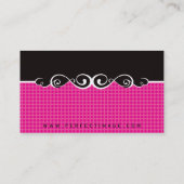 GESCHÄFTSKARTE: wunderschön 2 Visitenkarte (Rückseite)