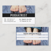 Geschäftskarten der Ärztekammer Terminkarte (Vorne/Hinten)