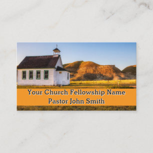 Geschäftskarten der Orange Prairie Kirche Visitenkarte