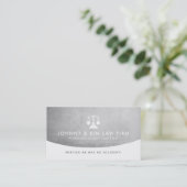 Geschäftskarten der Rechtsanwaltskanzlei Visitenkarte (Stehend Vorderseite)