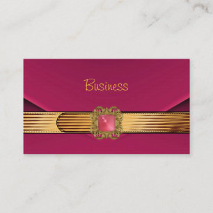 Geschäftskarten-Etui Rosa Samt Goldene Abendtasche Visitenkarte